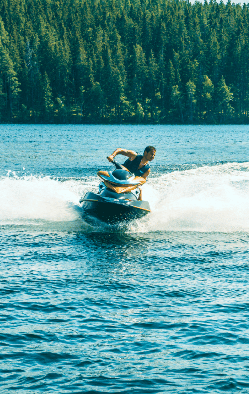 Water Skiing Lake CDA